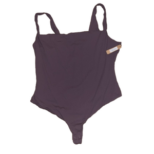 NWT Skims 4X SQUARE NECK Fits Everybody BODYSUIT Plum